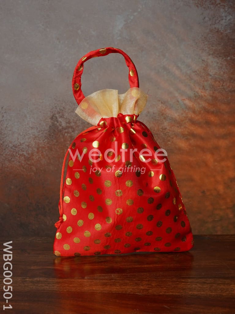 Polka Dots String Bag - WBG0050
