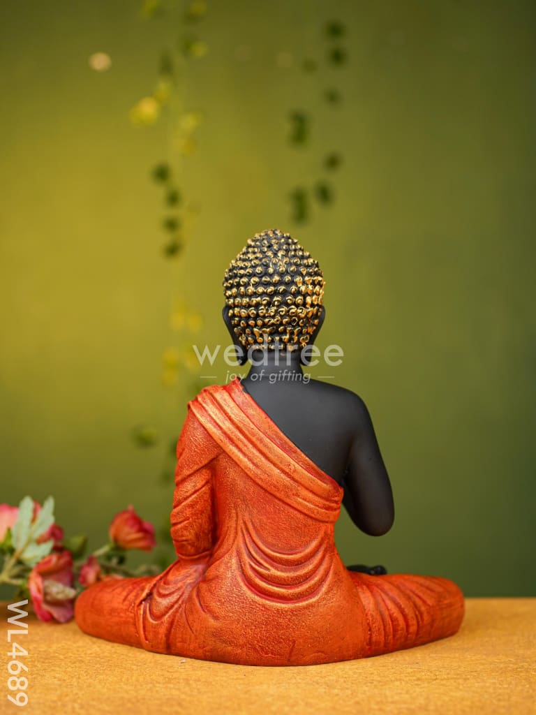 Polyresin Buddha Idol - 10 inch - WL4689