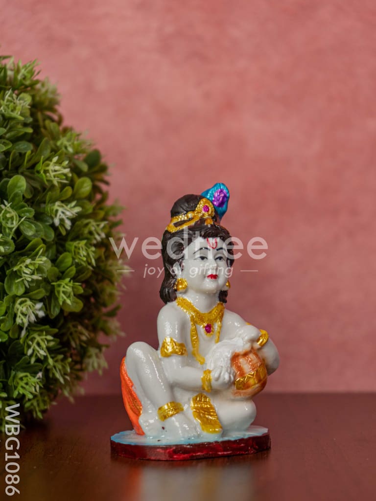 Polyresin Butter Krishna Idol - WBG1086