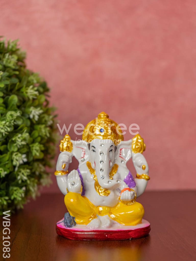 Polyresin Ganesha Idol - WBG1083