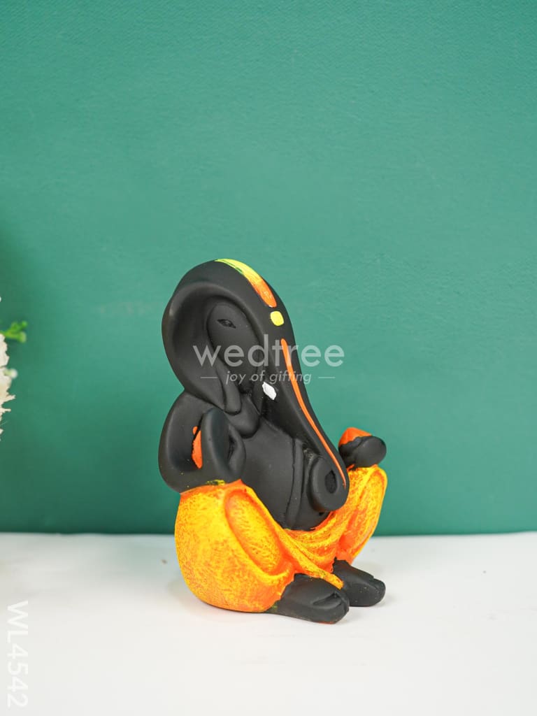 Polyresin Ganesha Idol - WL4542