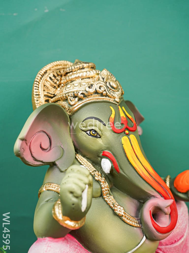 Polyresin Ganesha Idol - WL4595