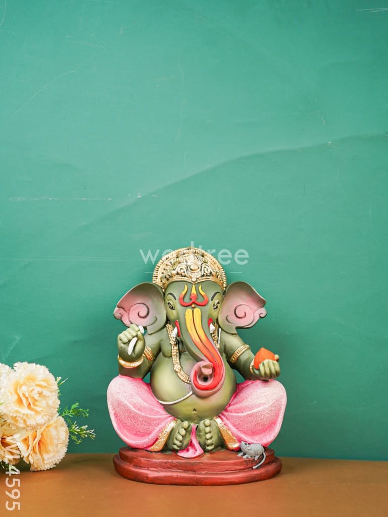 Polyresin Ganesha Idol - WL4595