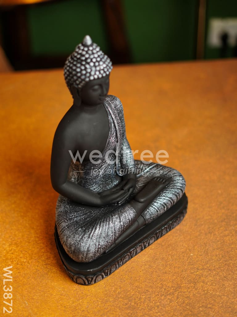 Polyresin Meditating Buddha - 12 inch - WL3872