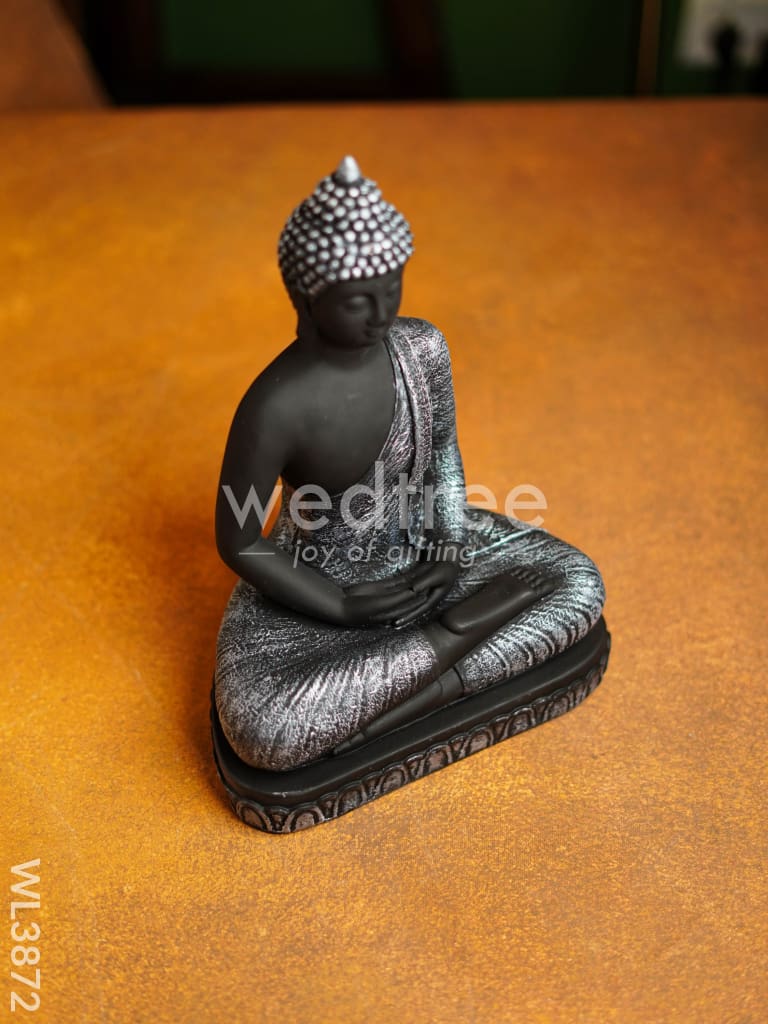 Polyresin Meditating Buddha - 12 inch - WL3872