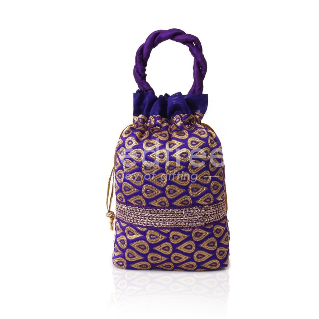 Potli Bag - Lace and Thread design - W2270