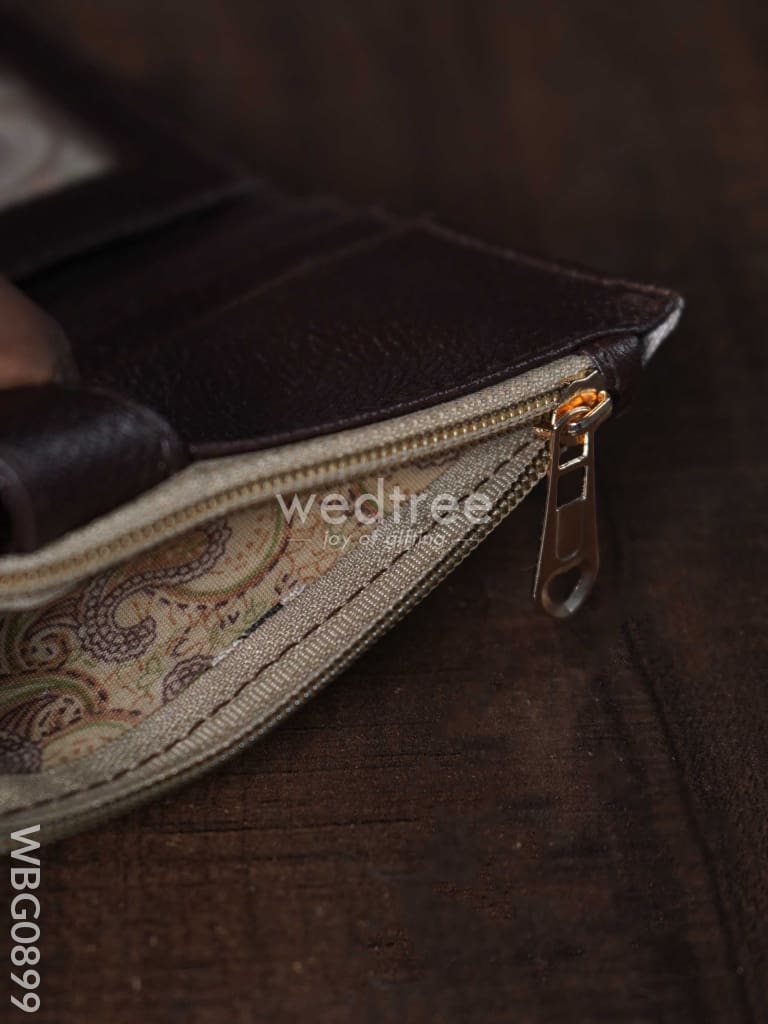 Printed Fabric Clutch with Flip Lock - WBG0899