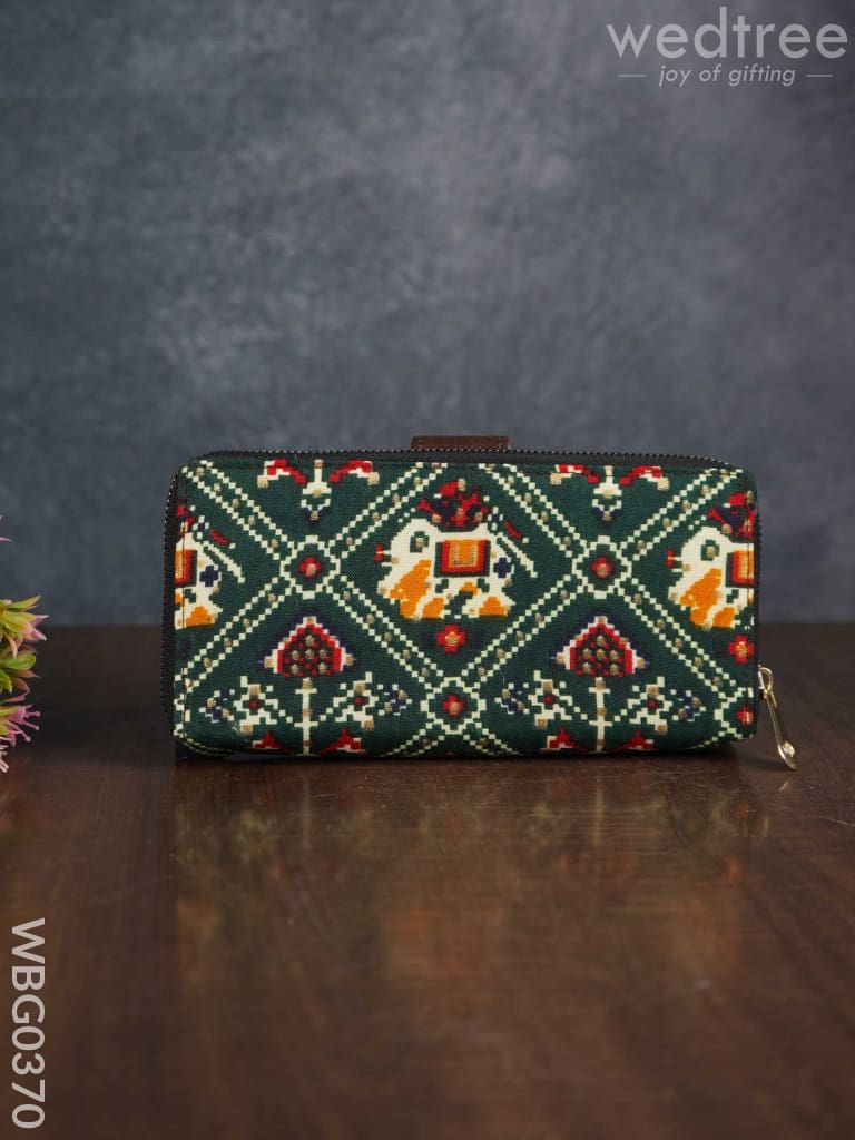 Printed Fabric Designer Wallet - WBG0370