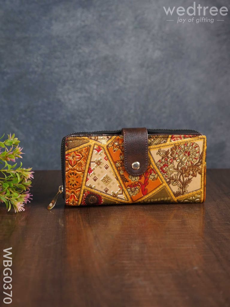 Printed Fabric Designer Wallet - WBG0370