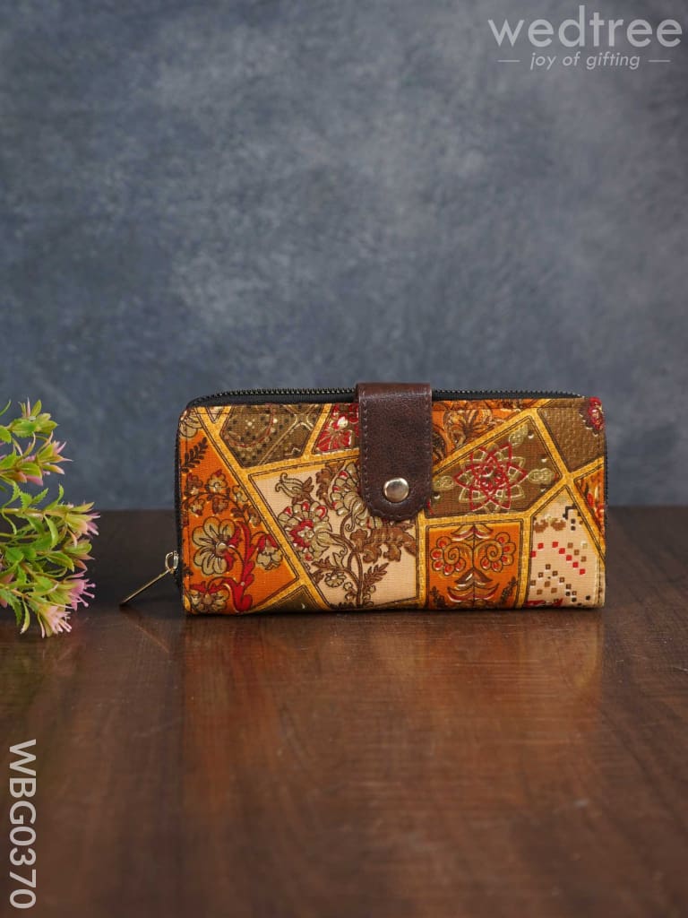 Printed Fabric Designer Wallet - WBG0370