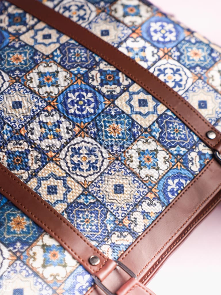 Printed Fabric Handbags - WL4853