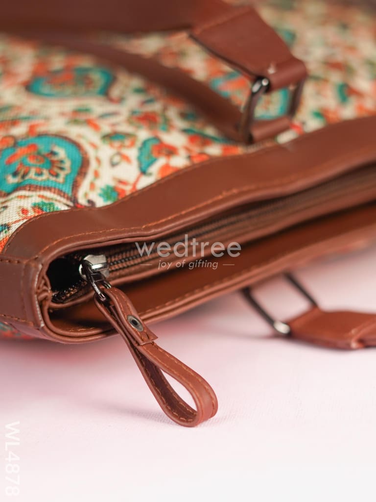 Printed Fabric Handbags - WL4878
