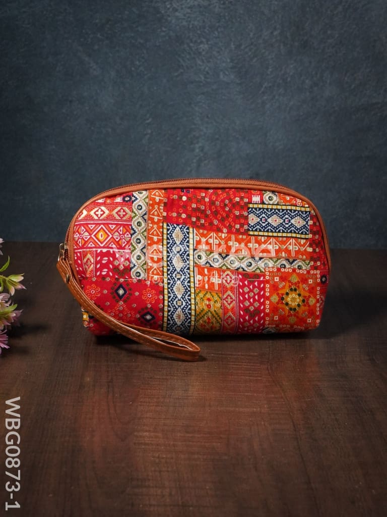 Printed Fabric Purse - WBG0873