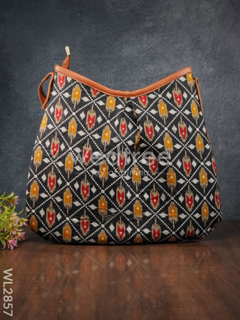 Printed Fabric Sling Bag - WL2857