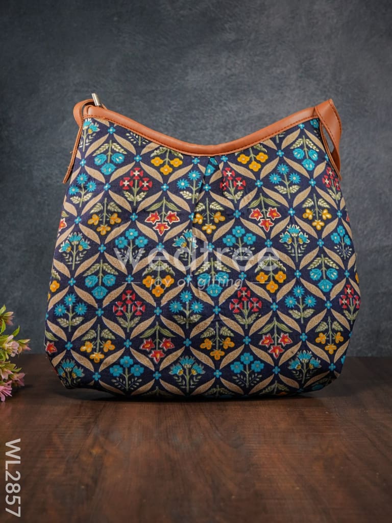 Printed Fabric Sling Bag - WL2857