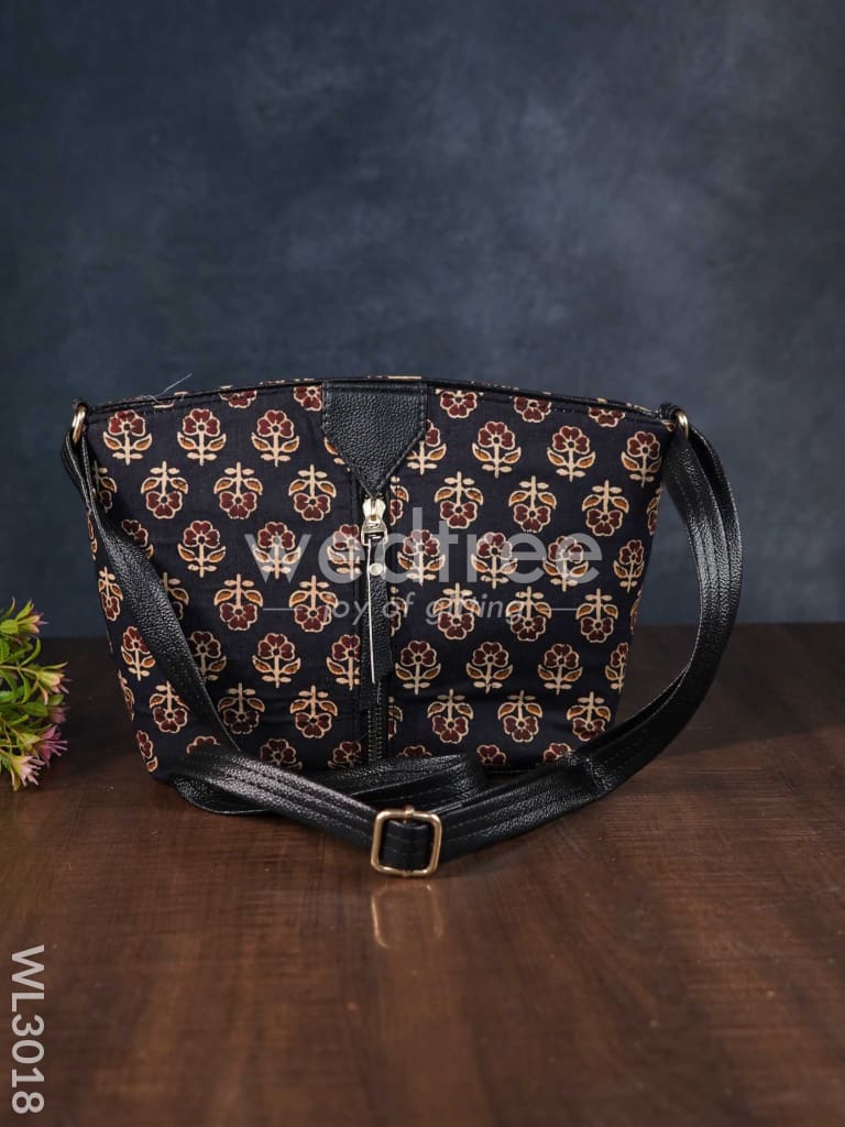 Printed Fabric Sling Bag - WL3018