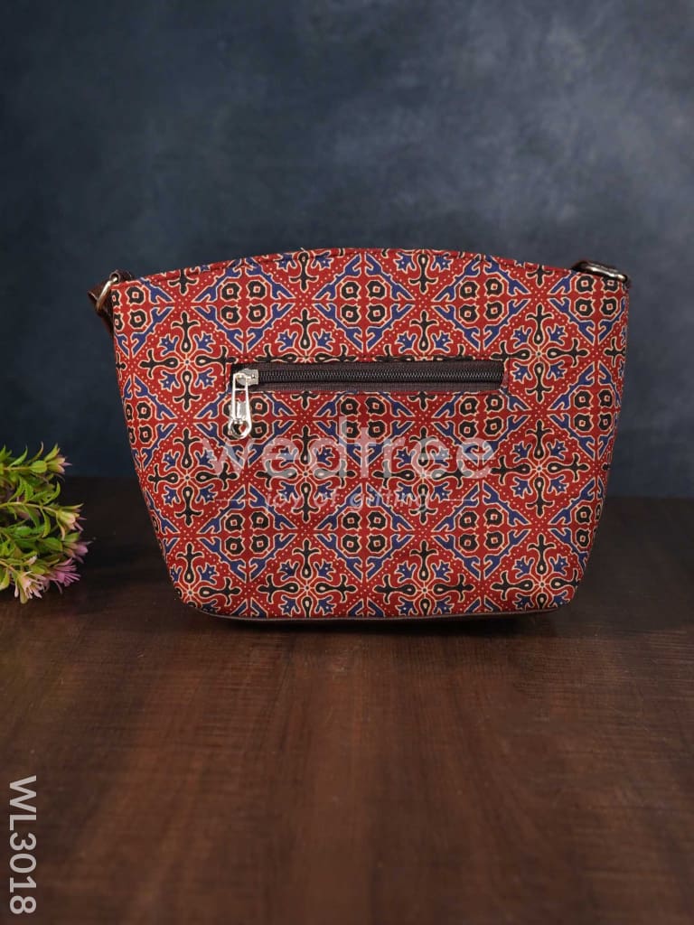 Printed Fabric Sling Bag - WL3018