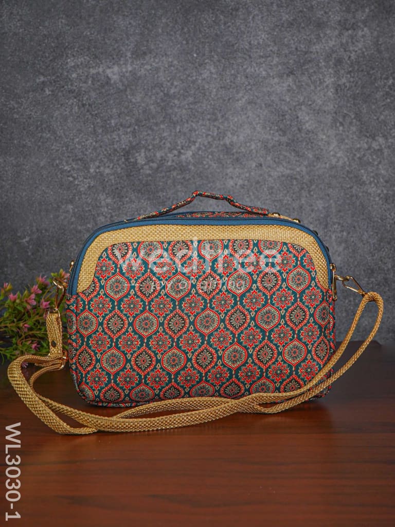 Printed Fabric Workwear Sling Bag - WL3030