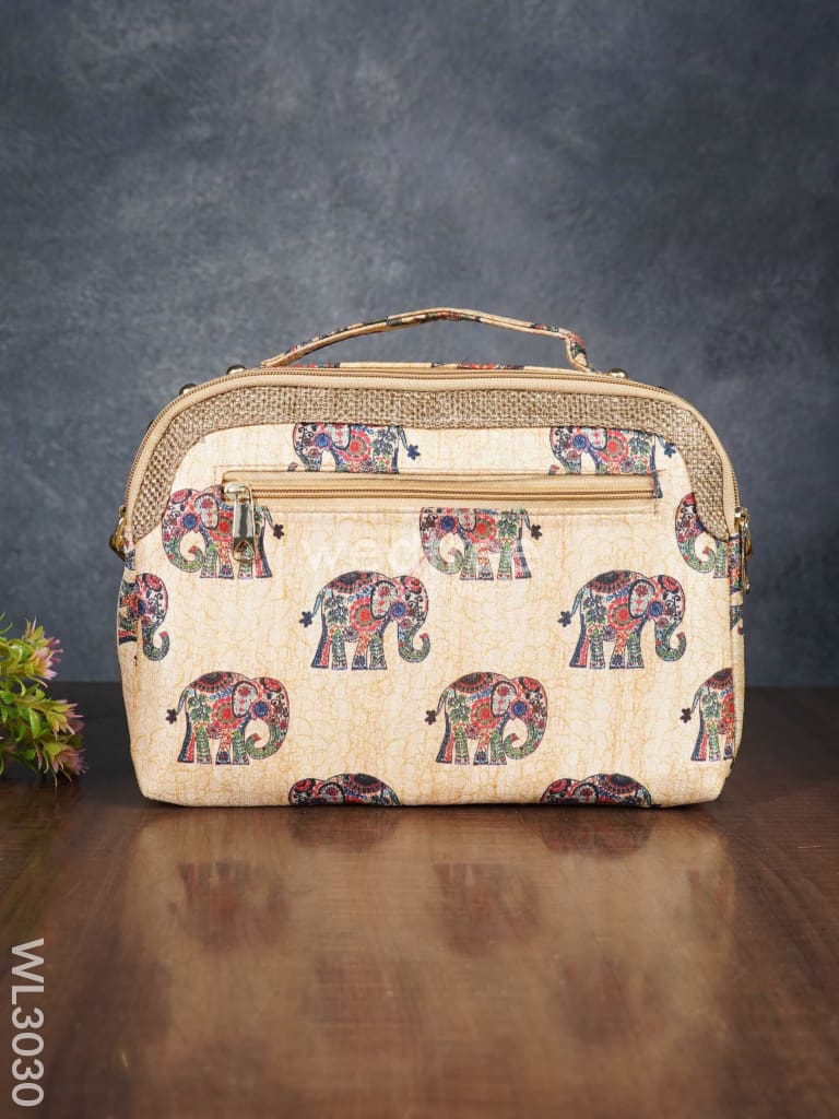 Printed Fabric Workwear Sling Bag - WL3030
