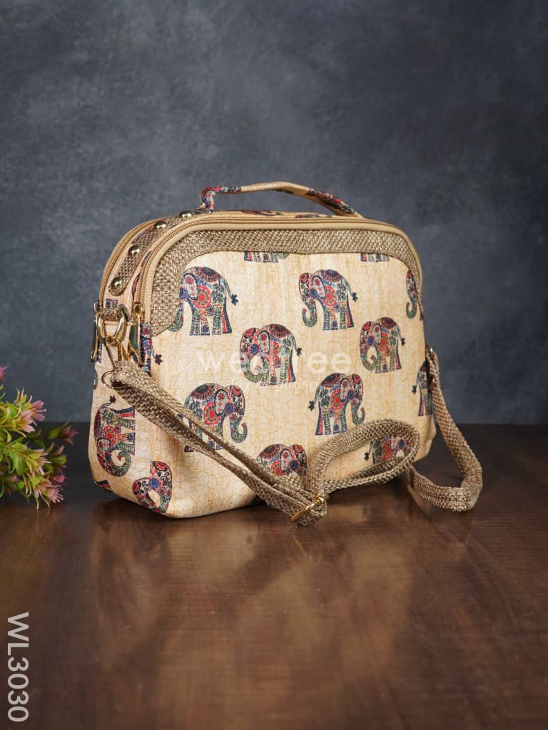 Printed Fabric Workwear Sling Bag - WL3030