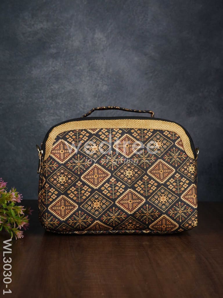 Printed Fabric Workwear Sling Bag - WL3030