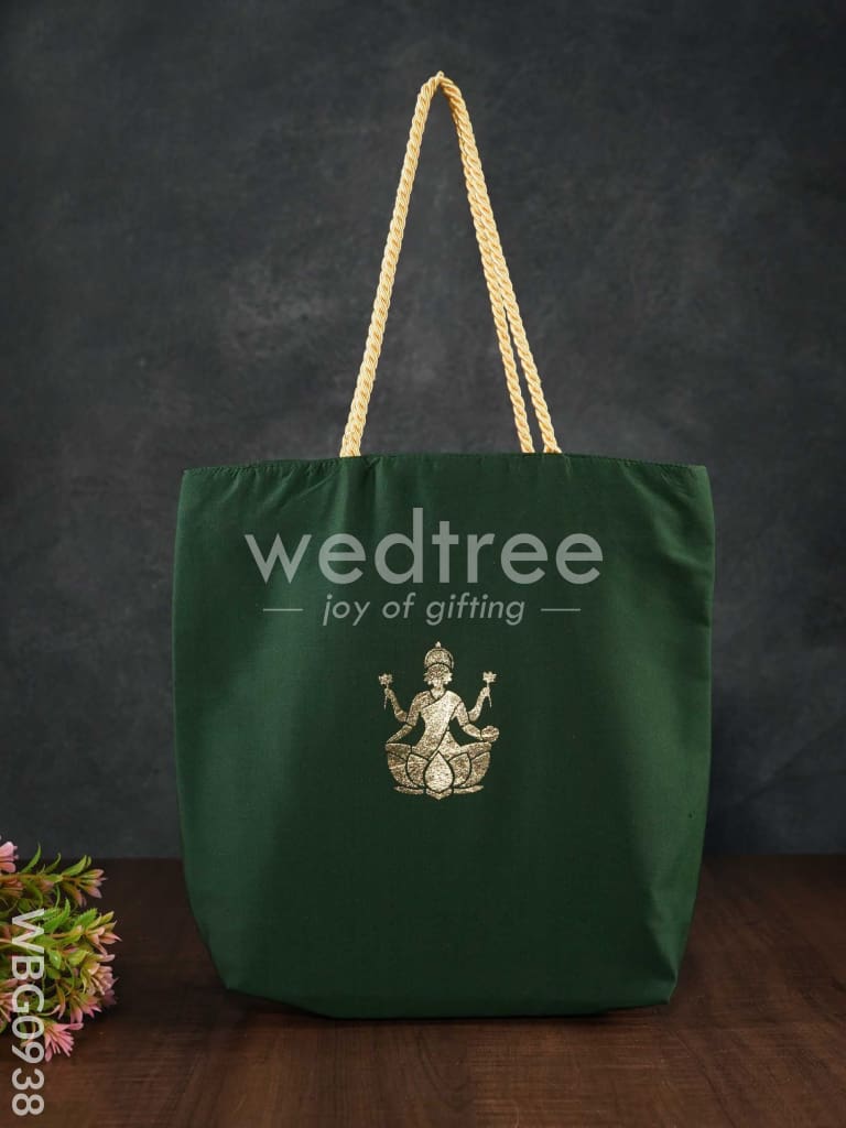 Printed Hand Bag - Lakshmi Ganesha - WBG0938