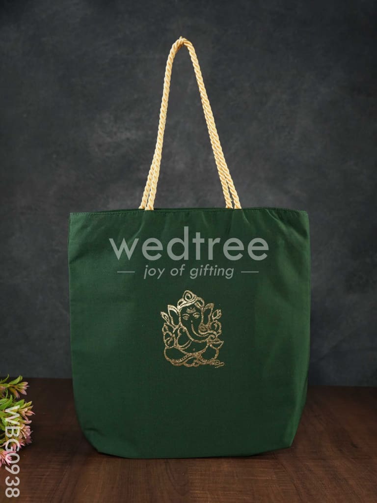 Printed Hand Bag - Lakshmi Ganesha - WBG0938