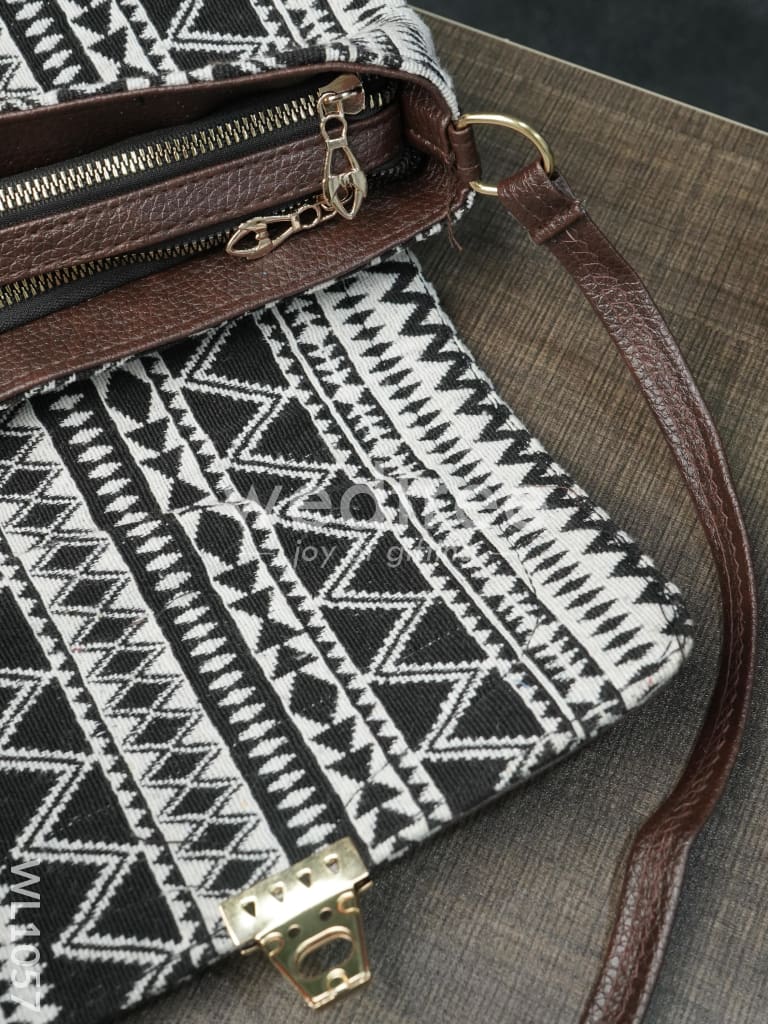 Printed Jacquard Sling Bag (Assorted) - WL1057