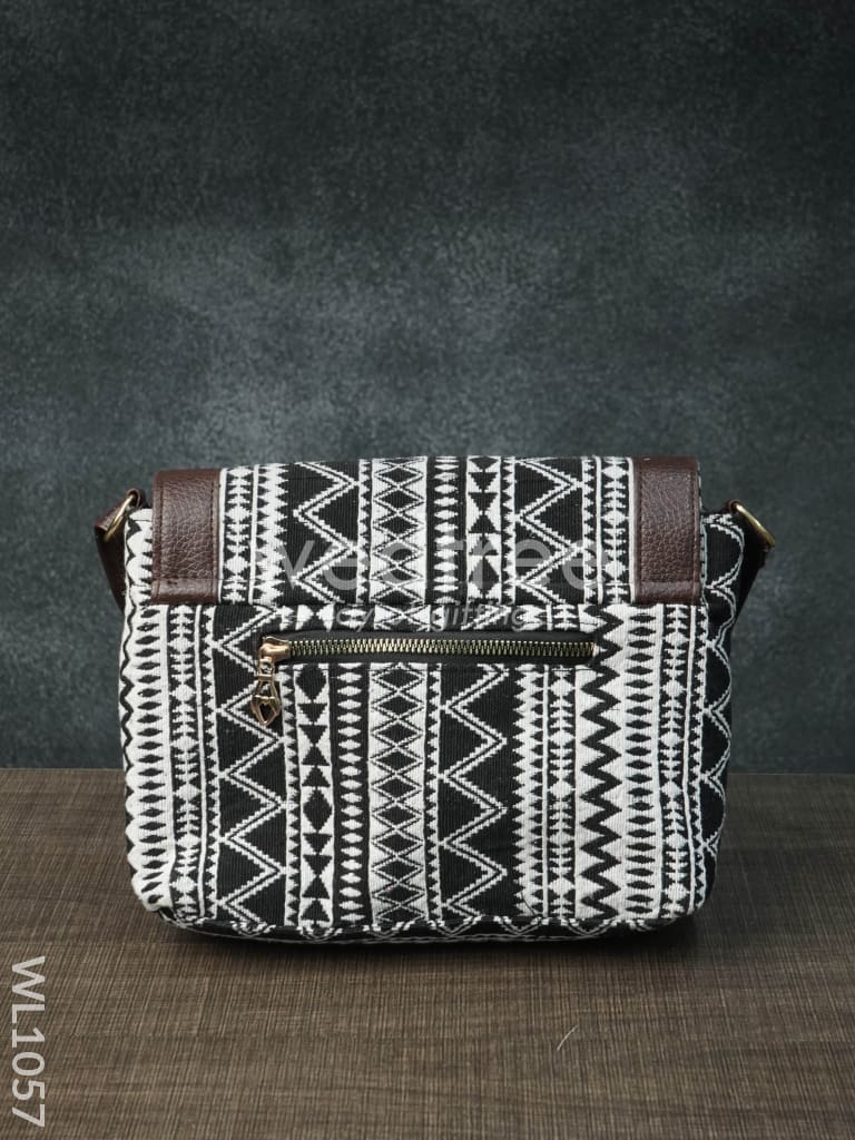 Printed Jacquard Sling Bag (Assorted) - WL1057