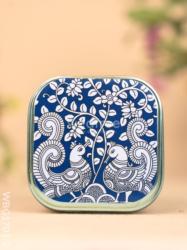Printed Tin Box - Kalamkari Design - WBG1701-2