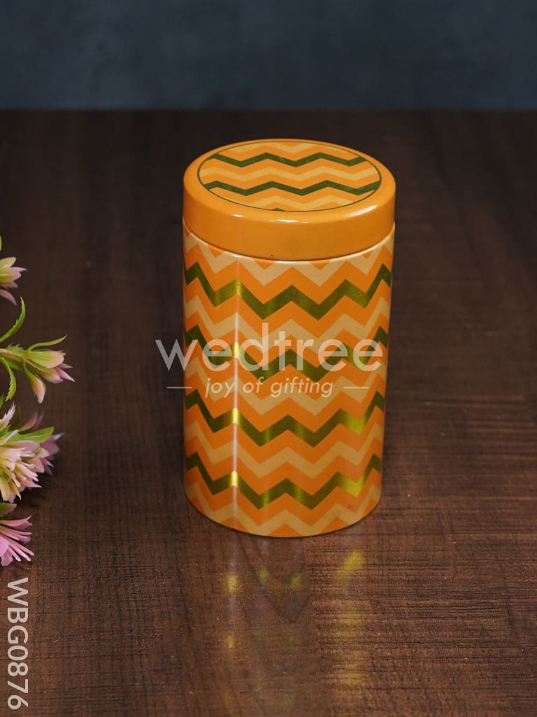 Printed Tin Jar - WBG0876