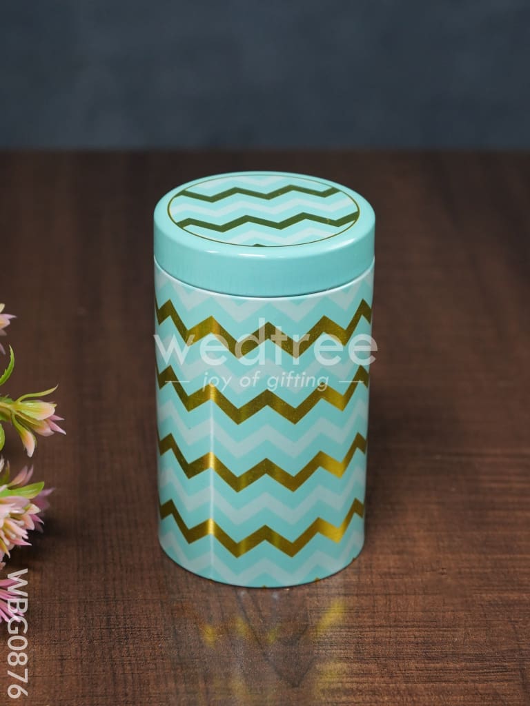 Printed Tin Jar - WBG0876