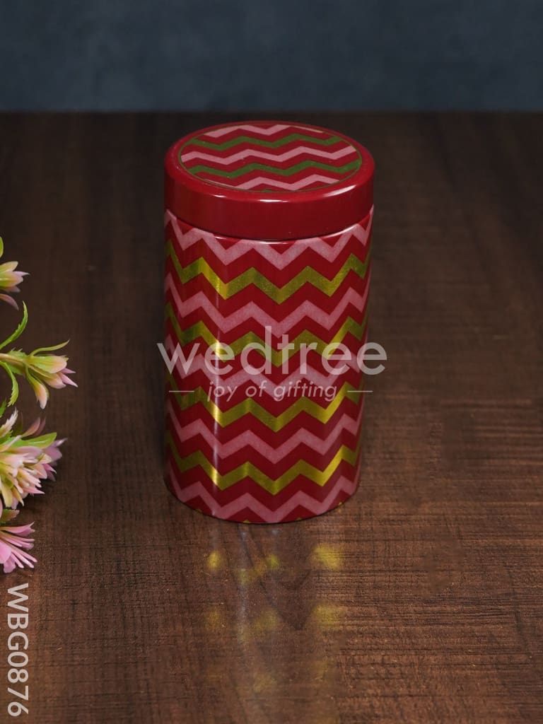 Printed Tin Jar - WBG0876