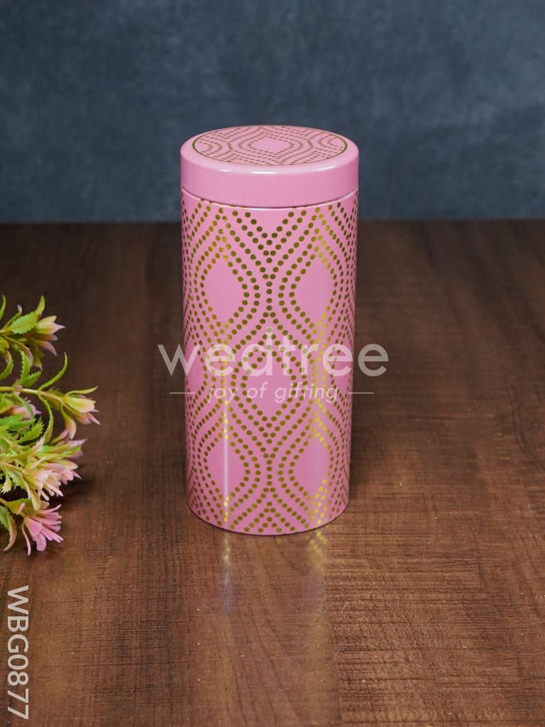 Printed Tin Jar - WBG0877