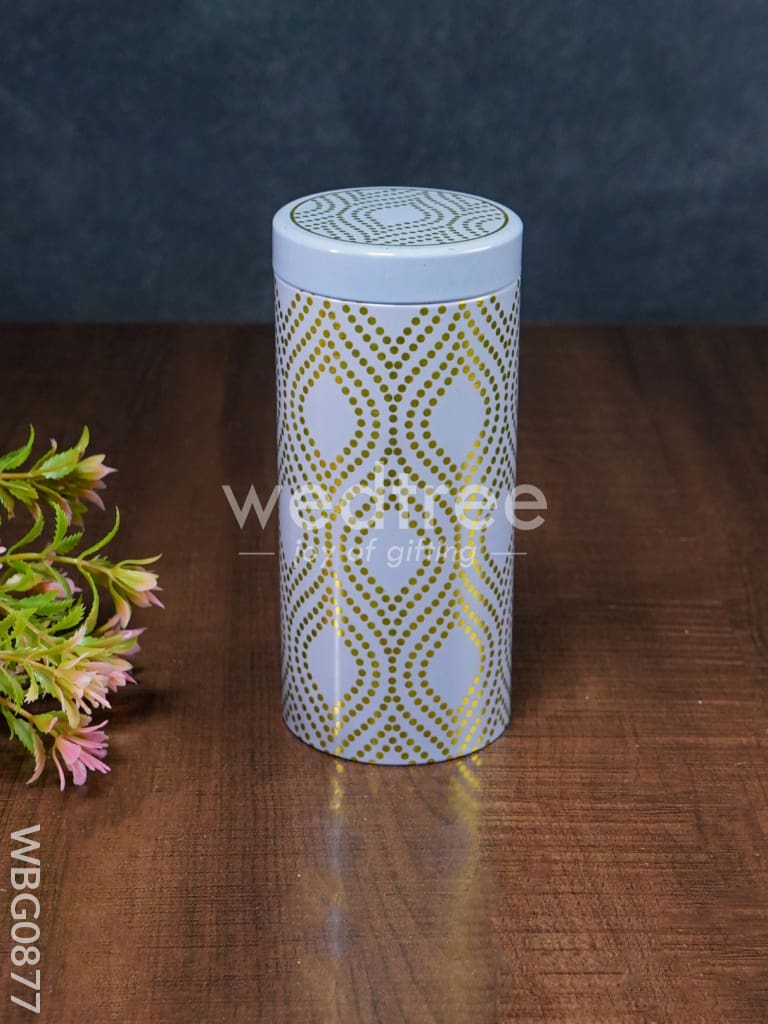 Printed Tin Jar - WBG0877