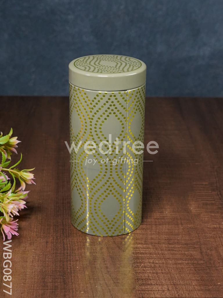 Printed Tin Jar - WBG0877