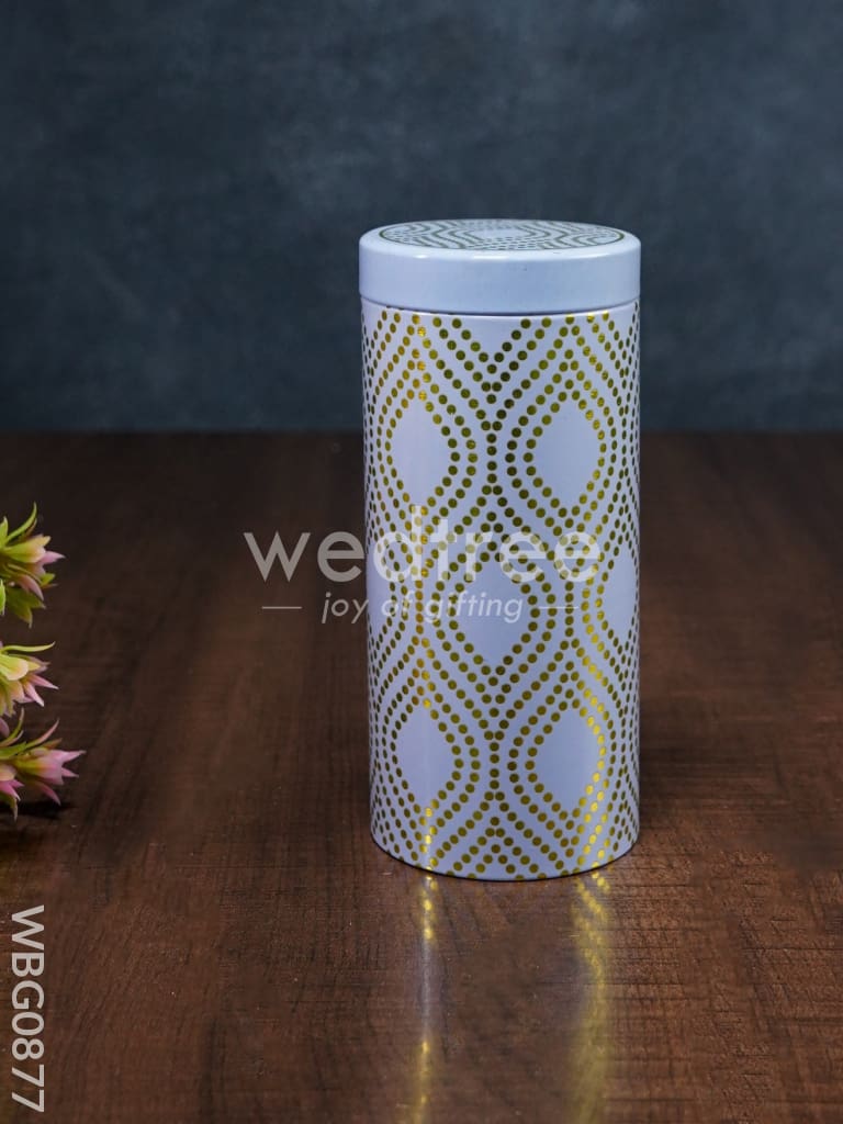 Printed Tin Jar - WBG0877