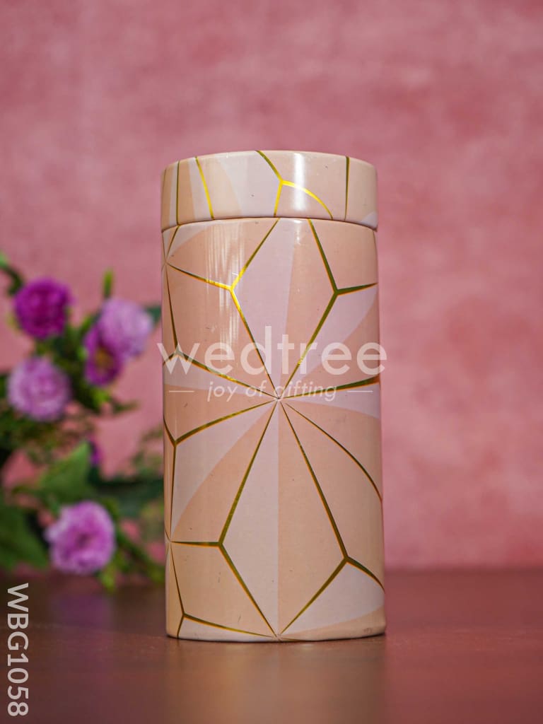 Printed Tin Jar - WBG1058