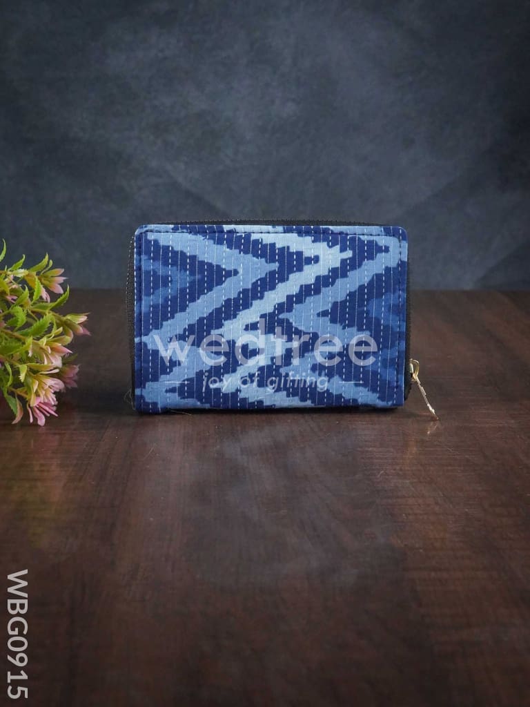 Printed Wallet in Cotton Fabric - WBG0915
