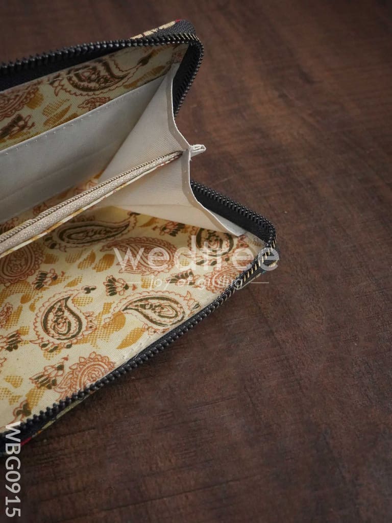 Printed Wallet in Cotton Fabric - WBG0915