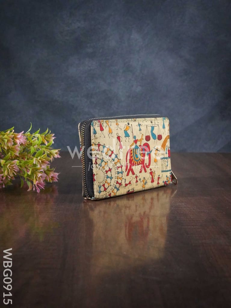 Printed Wallet in Cotton Fabric - WBG0915