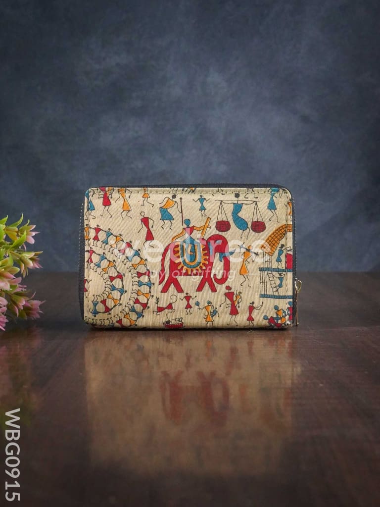 Printed Wallet in Cotton Fabric - WBG0915