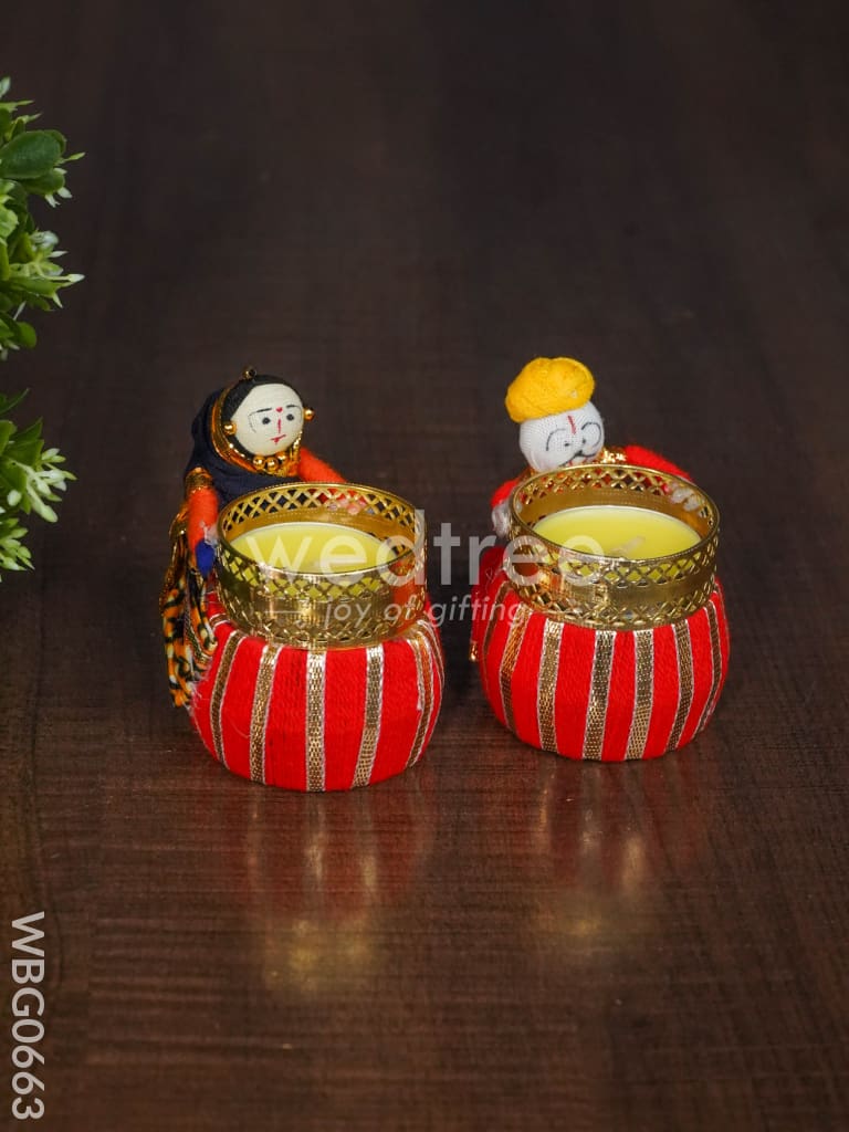 Puppet Doll Candle Holders - WBG0663