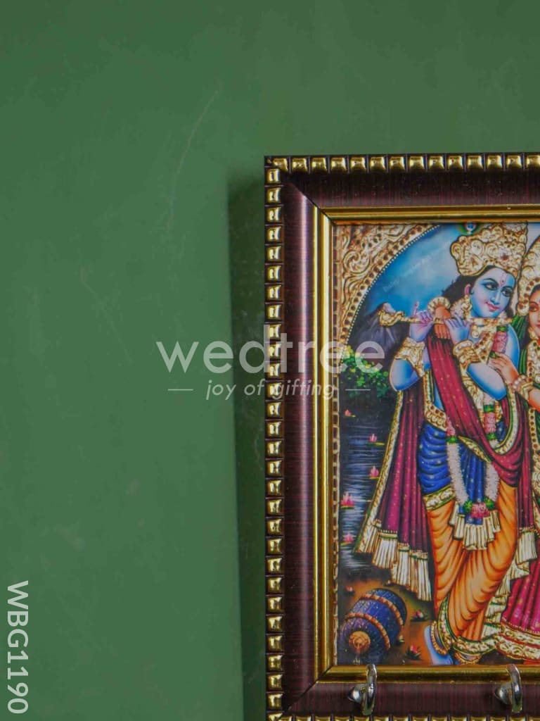 Radha Krishna Frame Key Hanger - WBG1190