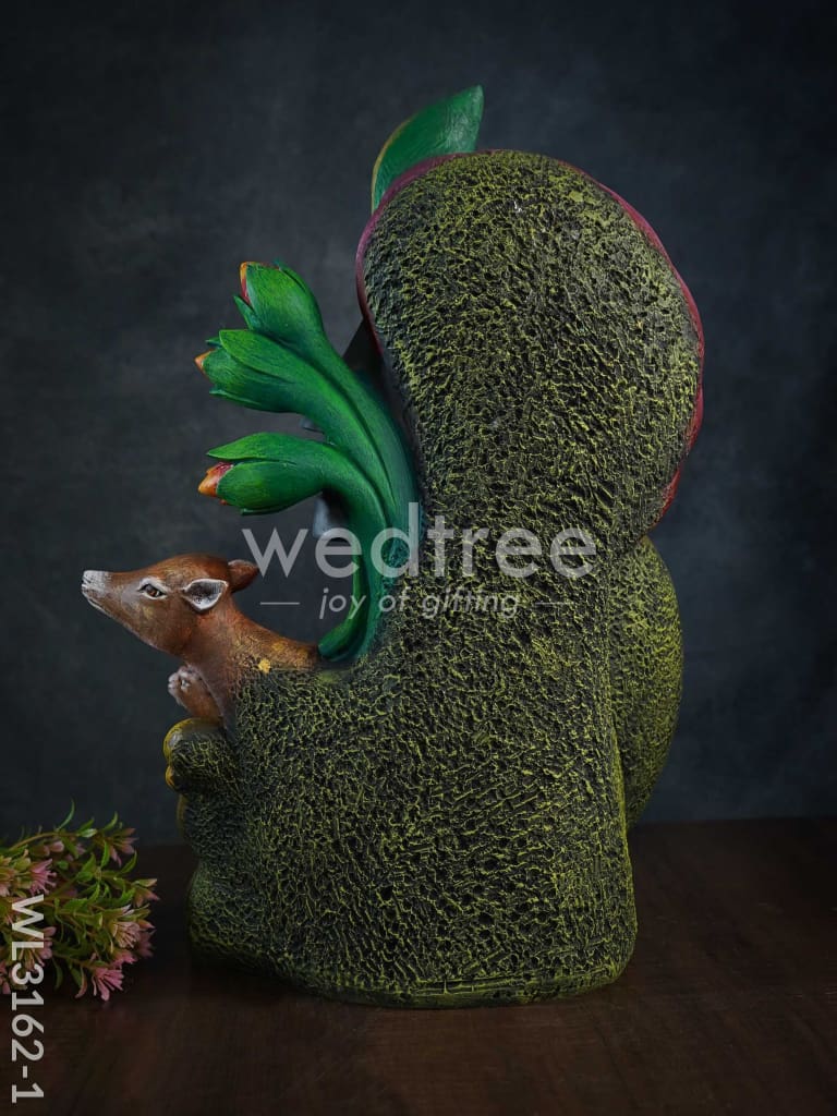Radha Krishna Idol with Deer - WL3162