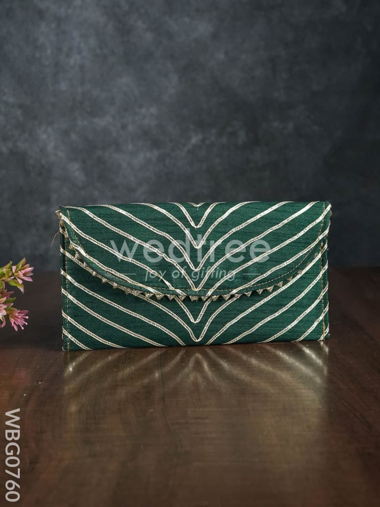 Rajasthani Zari Border Purse - WBG0760