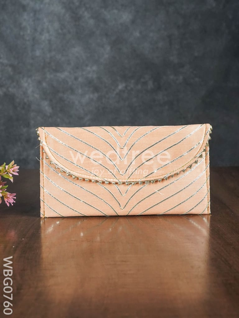 Rajasthani Zari Border Purse - WBG0760