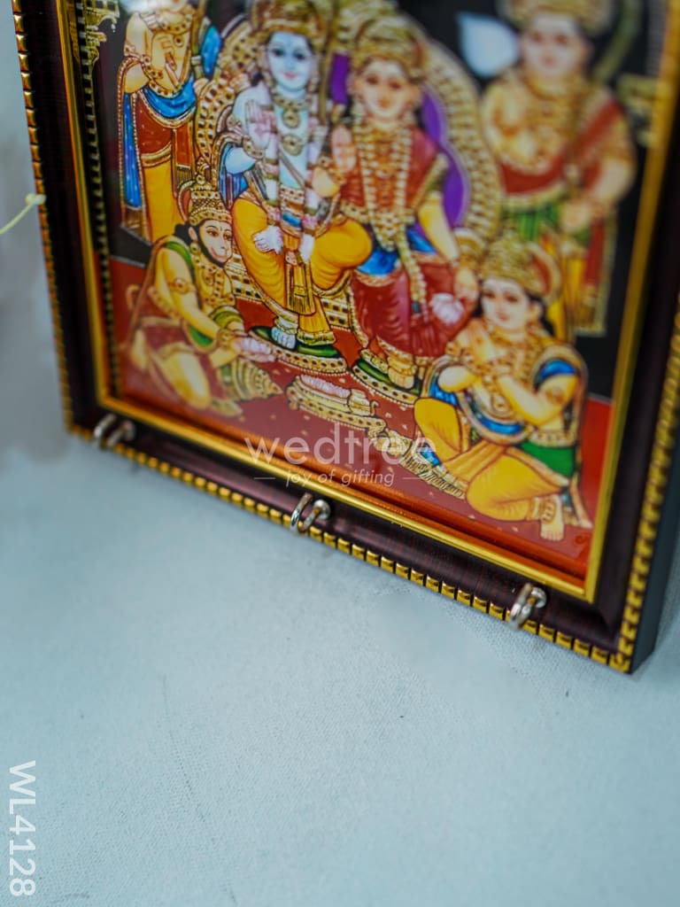 Ram Darbar Key Hanger with Frame (8x8) - WL4128