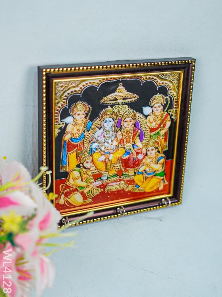 Ram Darbar Key Hanger with Frame (8x8) - WL4128