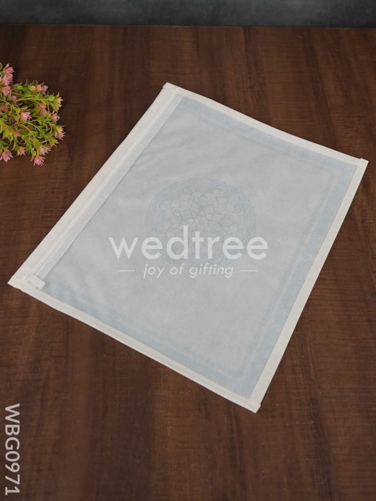 Rangoli Designed Saree Cover - WBG0971